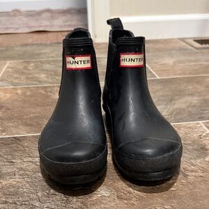 Hunter Black Rain Boots